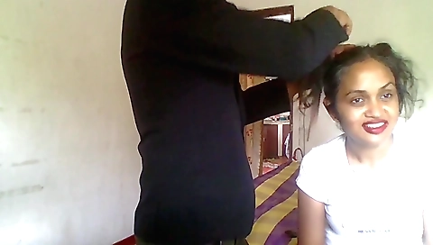 Harly queen gets fucked on the counter in this hd porn video