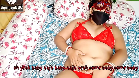 Hot amateur solo video with a hot girl with pink lingerie