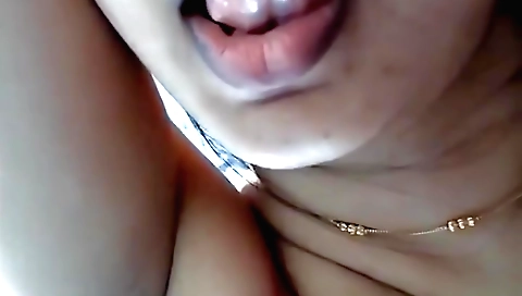 Indian brunette wife gives a hot massage to her husband