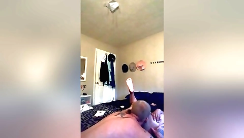 Amateur brunette showing off her ass in rimming and fucking