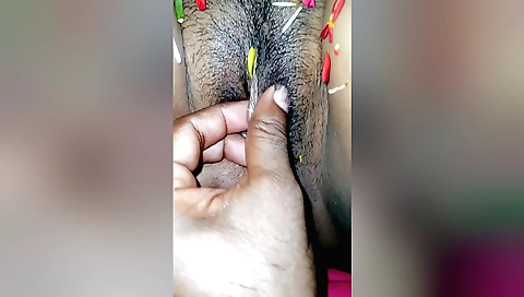 Indian woman enjoys romantic roleplay with husband