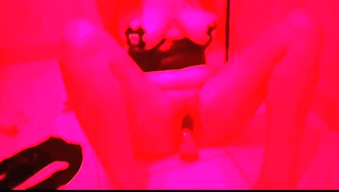 Brunette teen tries bdsm with her big boobed boyfriend