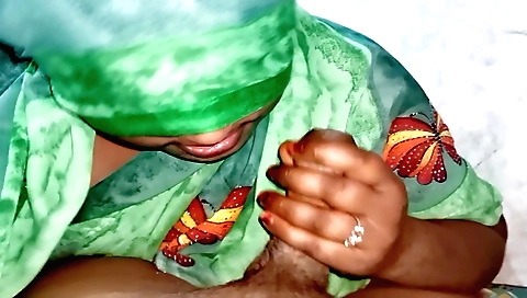 Stepmother takes a handjob to fuck her stepson hard pov