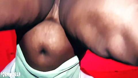 Busty and ass-sharp babe with big boobs is fucking