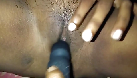 Indian wife fucks her boyfriend with her favorite toy