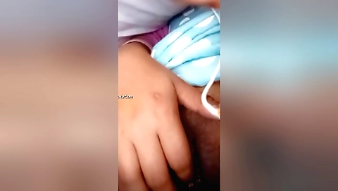 Indian hairy teen 19+ shows her body on homemade video