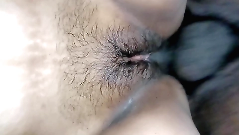 Indian hairy girl has a great time with her stepsister-in-law