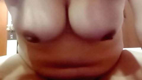 Hairy brunette in a webcam porn video with big ass