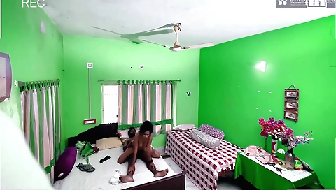 Hot brunette gets her pussy fucked by her ex-boyfriend