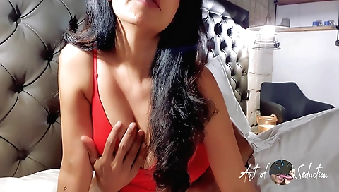 Indian wife sucks and fucks a cock on the cam video