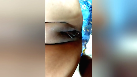 Indian porn video showing a chick with a small tits getting penetrated