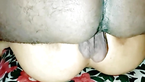 Amateur indian chick with a big ass banged by a huge cock