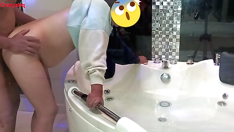 Sex toy in an amature video with a pretty brunette 04b