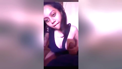 Handjob of a brunette in my indian porn videos clip