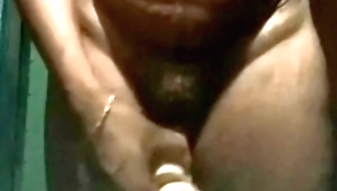 Hindu bhabi gets screwed with a dildo and a toy on bed