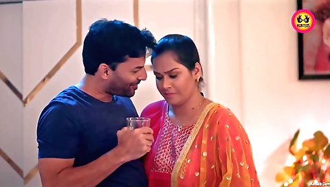 Brunette teen babe getting new set of sexy outfits