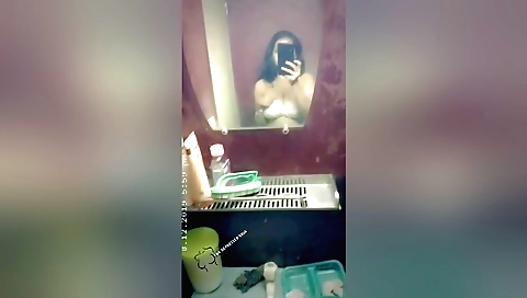 Indian brunette is wearing sexy clothes in solo videos 06