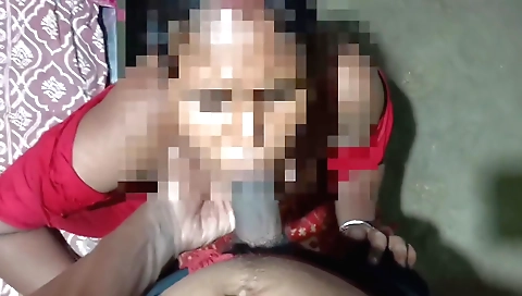 Mature indian woman on her back getting her ass licked