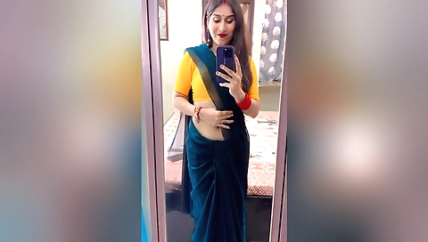 Girl is in the public place and shows her sexy body