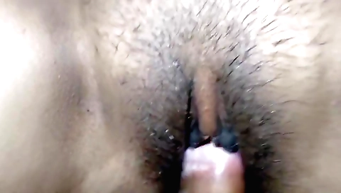 Indian blowjob and hairy pussy in amateur porn video