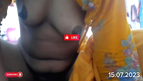 Amateur big tits video with a beautiful blonde chick