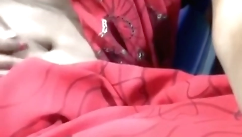 Amateur brunette caught masturbating on the camera