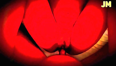 Indian couple masturbating with cum on their hairy pussies