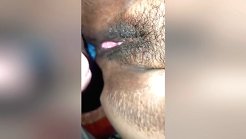 Indian babe gives a blowjob and fucks her hairy pussy