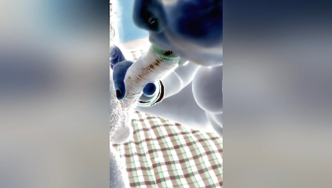 Blonde girlfriend gets fucked by her man in amateur porn