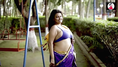 Hottie with big breasts and a sexy body in my backyard