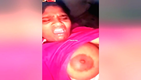 Indian brunette with hairy pussy fucks in her solo