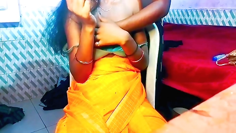 Indian brunette with small boobs shows off her boobs 2