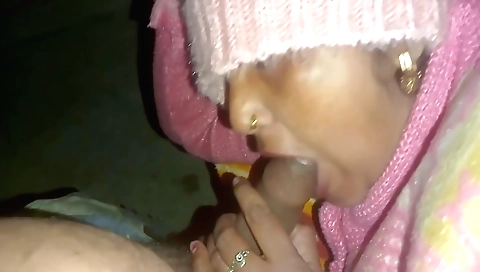 Indian babe with big tits took big cock deep in her mouth