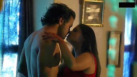 Indian big tits milf in sexy lingerie enjoys the best sex