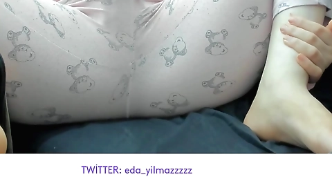 Busty amateur has a really nice hairy body in hd scene