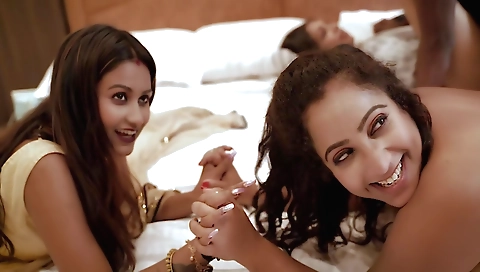 Busty milf gives a nice blowjob to her stepson in this video