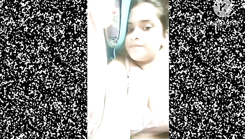 Indian teen makes it with a sexy brunette and shows us