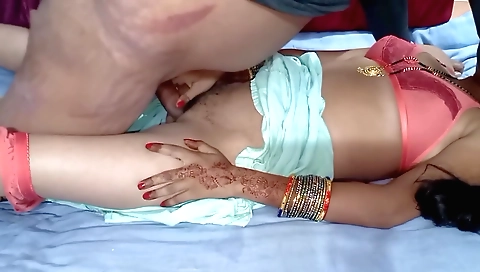 Hairy brunette girl and her boyfriend doing something nice