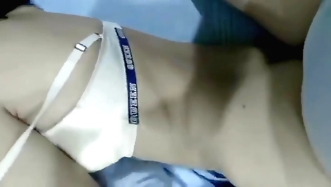 Amateur brunette teen with a long natural body 18+