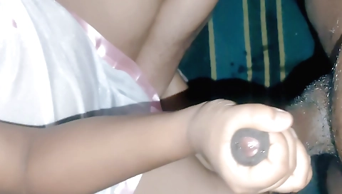 Busty indian girl in a sexy red dress and black bra