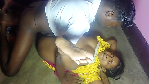 Girl makes a mess and gets fucked on the kitchen table