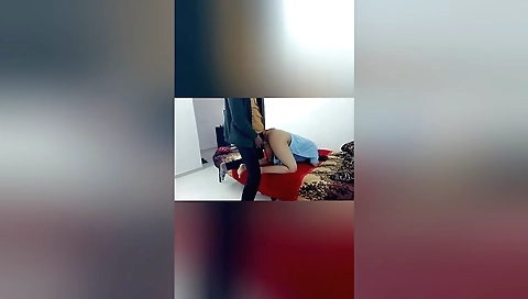 Amateur brunette with natural skin and hair making it beautiful