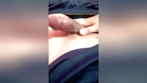 Indian girl sucks her boyfriend's dick and gets handjob